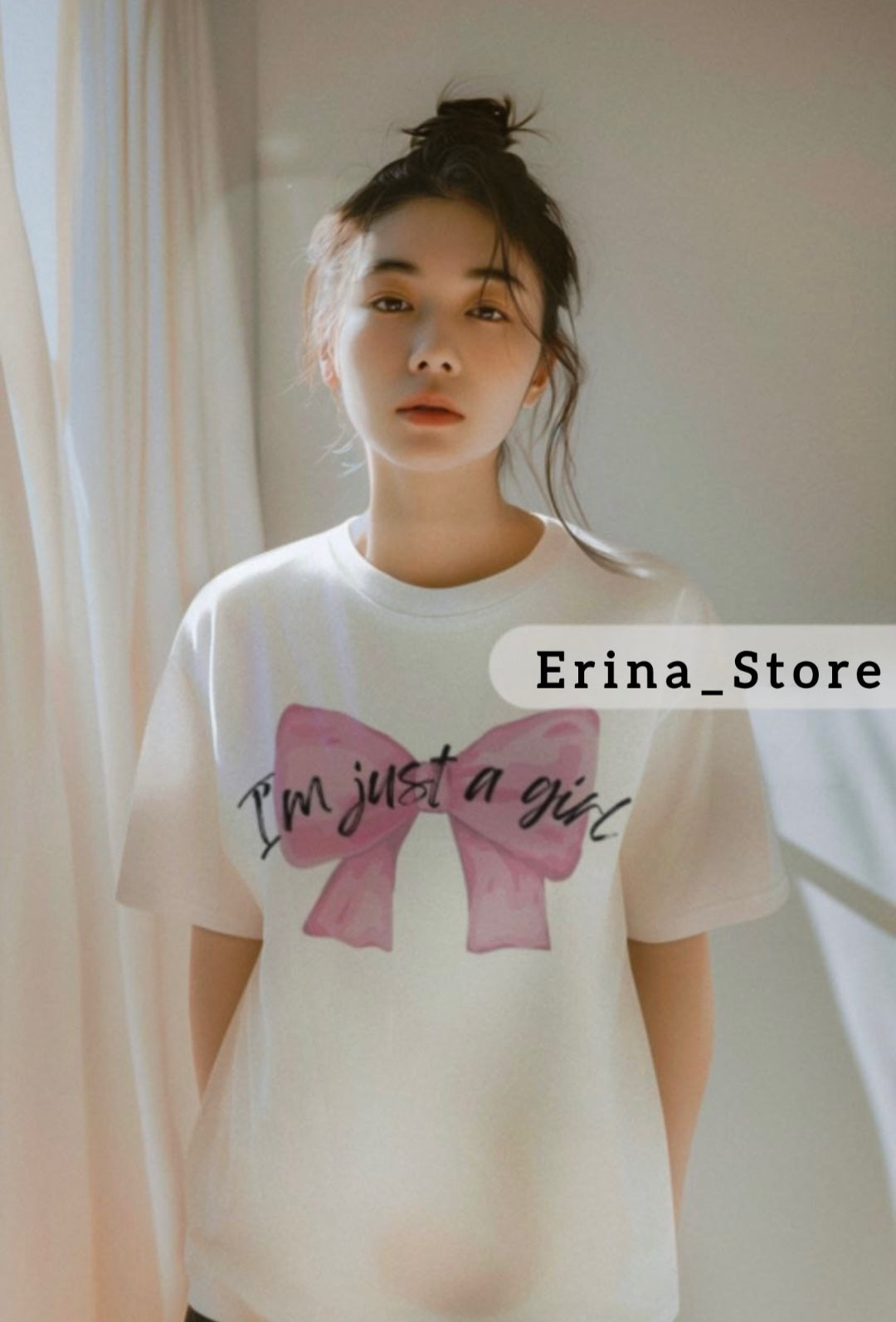"I am just a girl" Women's T-shirt