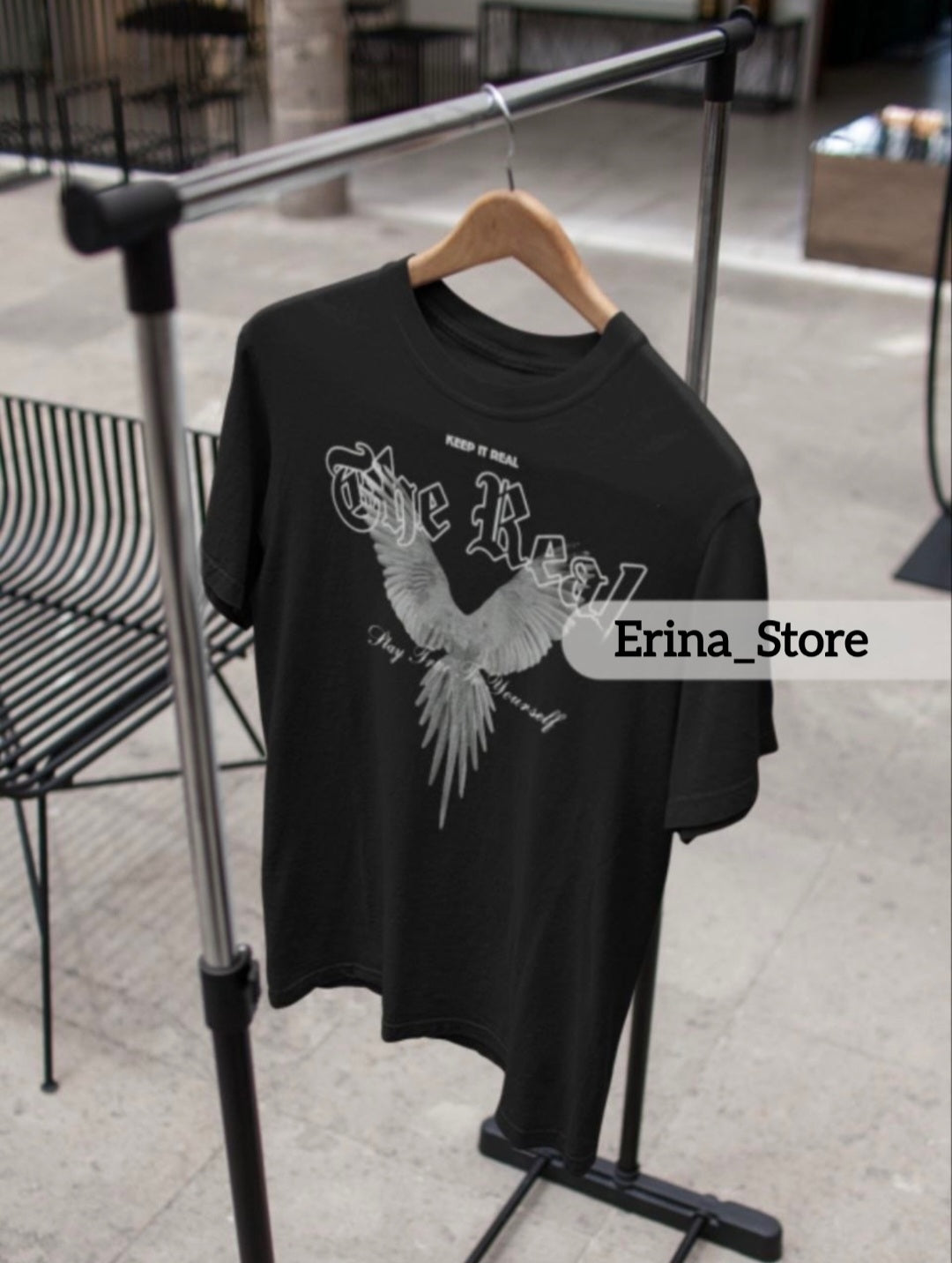 Men's "The Real Flight Graphic Tee – Keep It Real, Stay True T-shirt